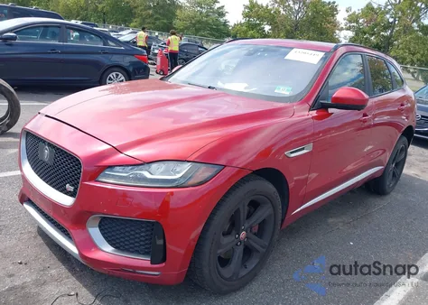 2017 Jaguar F-Pace S z USA, uszkodzony, nr VIN SADCM2BV6HA079173